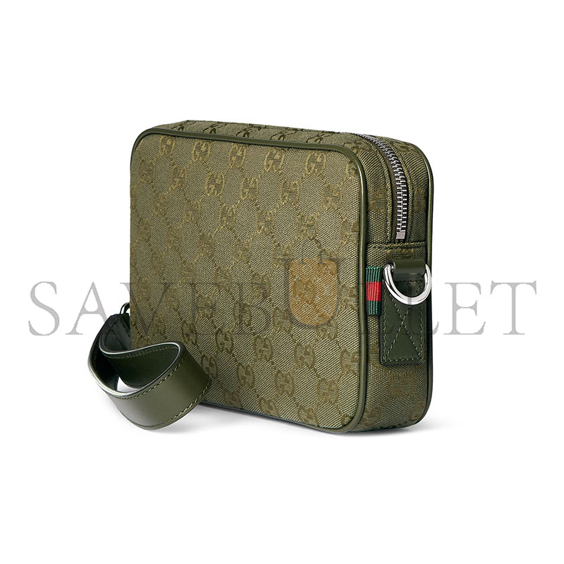 GUCCI GG CANVAS SMALL CROSSBODY BAG 834802 (23*15*5cm)